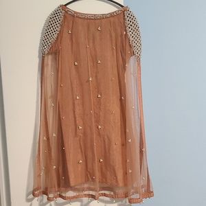 Pakistani Woman Kaftan Dress